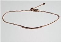 Bracelet Soprana Woman in Gold Diamante Brown BF7 OR BROWN 0.167